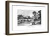 Richmond Bridge, London, 1829-J Rogers-Framed Premium Giclee Print