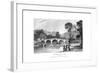 Richmond Bridge, London, 1829-J Rogers-Framed Giclee Print