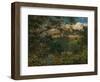 Richmond Castle Through the Trees, North Yorkshire, C.1939-Philip Wilson Steer-Framed Giclee Print