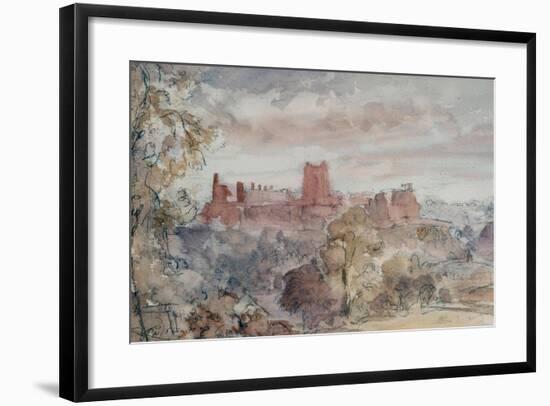 Richmond Castle, Yorkshire, 1903-Philip Wilson Steer-Framed Giclee Print