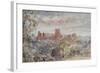 Richmond Castle, Yorkshire, 1903-Philip Wilson Steer-Framed Giclee Print