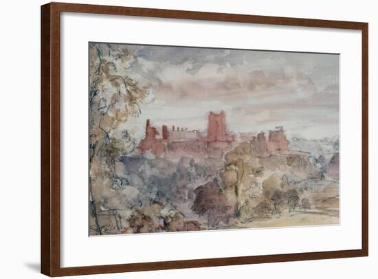 Richmond Castle, Yorkshire, 1903-Philip Wilson Steer-Framed Giclee Print