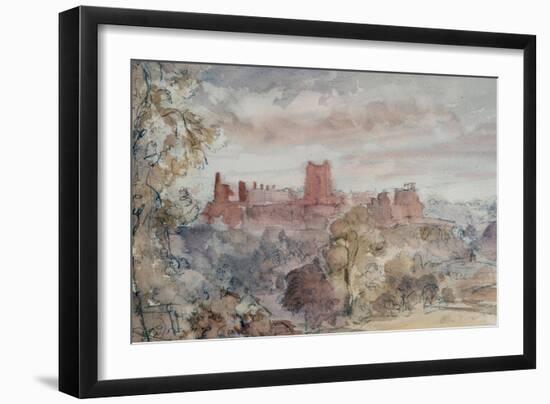 Richmond Castle, Yorkshire, 1903-Philip Wilson Steer-Framed Giclee Print