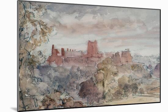 Richmond Castle, Yorkshire, 1903-Philip Wilson Steer-Mounted Giclee Print