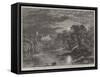 Richmond Castle, Yorkshire-George Haydock Dodgson-Framed Stretched Canvas