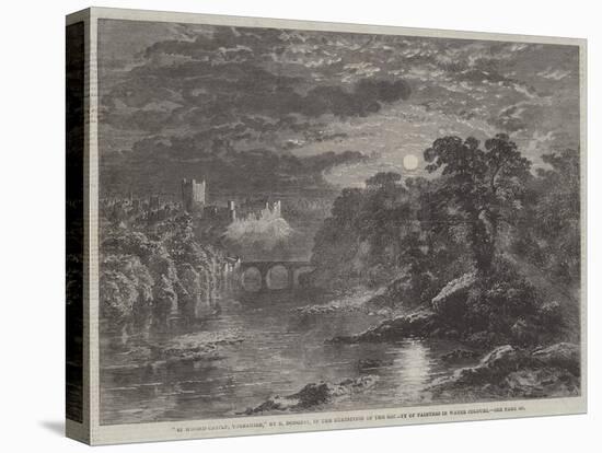 Richmond Castle, Yorkshire-George Haydock Dodgson-Stretched Canvas