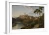 Richmond Castle, Yorkshire-James Webb-Framed Giclee Print