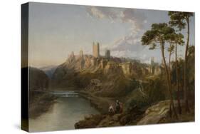 Richmond Castle, Yorkshire-James Webb-Stretched Canvas