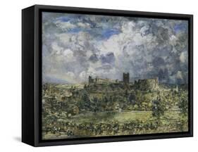 Richmond Castle-Philip Wilson Steer-Framed Stretched Canvas