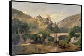 Richmond Castle-Frederick Richard Lee-Framed Stretched Canvas