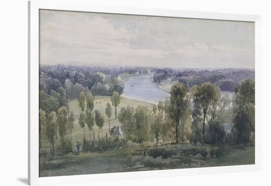 Richmond Hill, 1830-Anthony Vandyke Copley Fielding-Framed Giclee Print