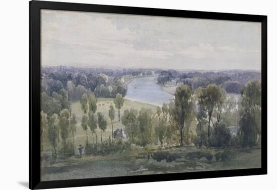 Richmond Hill, 1830-Anthony Vandyke Copley Fielding-Framed Giclee Print