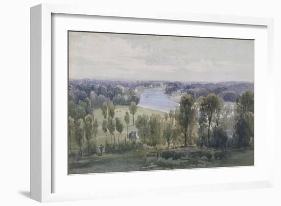 Richmond Hill, 1830-Anthony Vandyke Copley Fielding-Framed Giclee Print