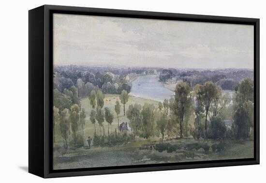 Richmond Hill, 1830-Anthony Vandyke Copley Fielding-Framed Stretched Canvas