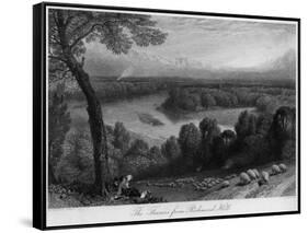 Richmond Hill, Surrey-Birket Foster-Framed Stretched Canvas