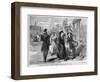 Richmond Ladies Going to Receive Government Rations, Published 1865-Alfred R. Waud-Framed Giclee Print