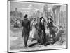 Richmond Ladies Going to Receive Government Rations, Published 1865-Alfred R. Waud-Mounted Giclee Print