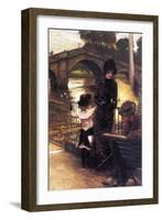 Richmond On The Thames-James Tissot-Framed Art Print