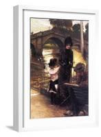 Richmond On The Thames-James Tissot-Framed Art Print