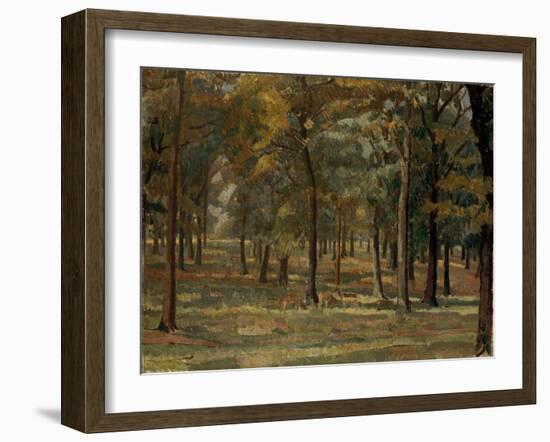 Richmond Park, 1914-Spencer Frederick Gore-Framed Giclee Print