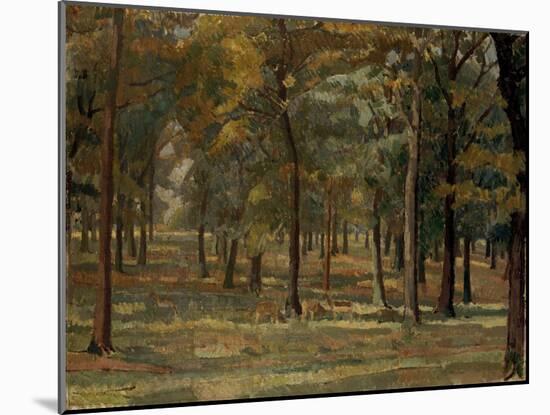 Richmond Park, 1914-Spencer Frederick Gore-Mounted Giclee Print