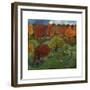 Richmond Park, 2013-Lisa Graa Jensen-Framed Giclee Print