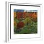 Richmond Park, 2013-Lisa Graa Jensen-Framed Giclee Print