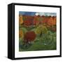 Richmond Park, 2013-Lisa Graa Jensen-Framed Stretched Canvas