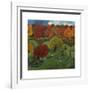 Richmond Park, 2013-Lisa Graa Jensen-Framed Art Print