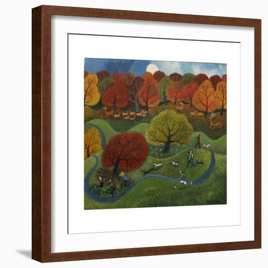 Richmond Park, 2013-Lisa Graa Jensen-Framed Art Print