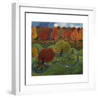 Richmond Park, 2013-Lisa Graa Jensen-Framed Art Print