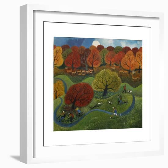 Richmond Park, 2013-Lisa Graa Jensen-Framed Art Print