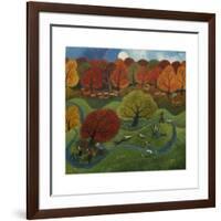 Richmond Park, 2013-Lisa Graa Jensen-Framed Art Print