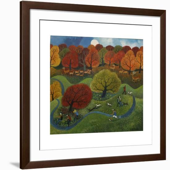 Richmond Park, 2013-Lisa Graa Jensen-Framed Art Print