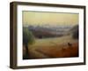 Richmond Park Autumn Morning, 2020, (oil on canvas)-Lee Campbell-Framed Giclee Print