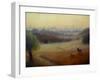 Richmond Park Autumn Morning, 2020, (oil on canvas)-Lee Campbell-Framed Giclee Print