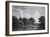 Richmond Park Lodge, Surrey-G Barret-Framed Art Print