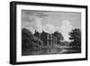 Richmond Park Lodge, Surrey-G Barret-Framed Art Print
