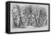 Richmond Park, Surrey-Pierce Egan-Framed Stretched Canvas