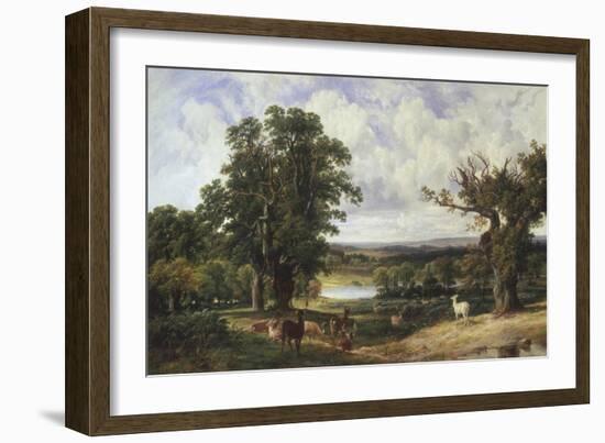 Richmond Park-John F. Tennant-Framed Giclee Print