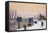 Richmond Riverside under Snow, 1947-Bettina Shaw-Lawrence-Framed Stretched Canvas
