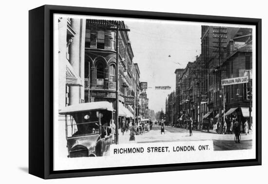 Richmond Street, London, Southwestern Ontario, Canada, C1920s-null-Framed Stretched Canvas