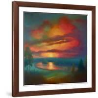 Richmond Sunglow,-Lee Campbell-Framed Giclee Print