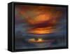 Richmond Sunset, 2020, (oil on canvas)-Lee Campbell-Framed Stretched Canvas