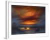 Richmond Sunset, 2020, (oil on canvas)-Lee Campbell-Framed Giclee Print