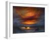 Richmond Sunset, 2020, (oil on canvas)-Lee Campbell-Framed Giclee Print