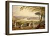 Richmond Terrace, Surrey, Summer, 1836-J. M. W. Turner-Framed Giclee Print