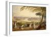 Richmond Terrace, Surrey, Summer, 1836-J. M. W. Turner-Framed Giclee Print