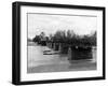 Richmond, VA, Ruins of Mayo's Bridge, Civil War-Lantern Press-Framed Art Print