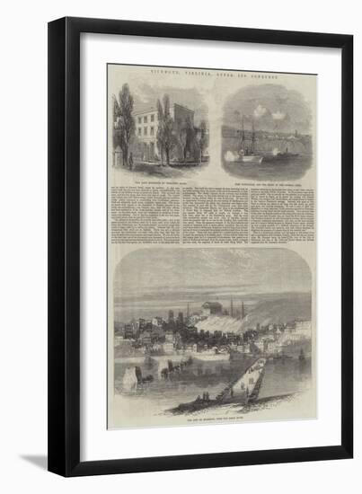 Richmond, Virginia, after its Conquest-null-Framed Giclee Print